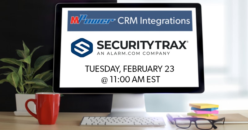 CRM Webinar Series SecurityTrax Feb 23 COPS Monitoring