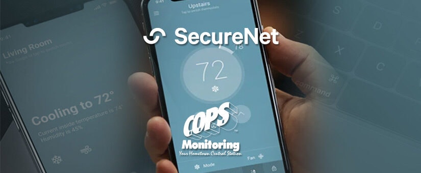 SecureNet Technologies and COPS Monitoring announce a partnership delivering a unified Smart Home and Video Solution bundled with Professional Monitoring