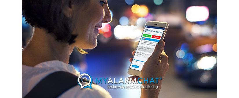 COPS Monitoring Releases MYALARM.CHAT to Improve Subscriber Security & Reduce False Alarms