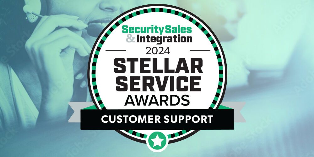 Security Sales & Integration 2024 Stellar Service Awards
